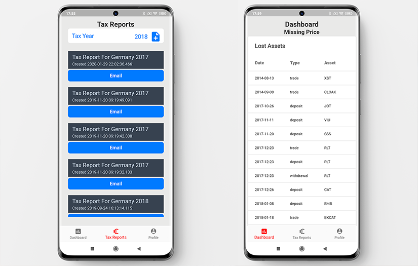 Cryptotax - Tax Reports Management Platform for Crypto Assets screenshot 2